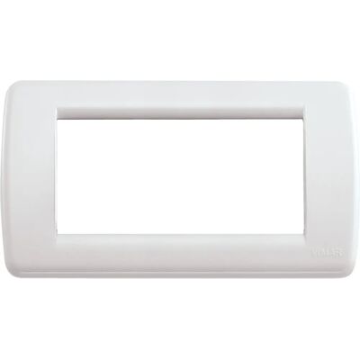 Vimar Vimar 16764.04 Wall Plate - Switch Cover - White Vimar Vimar 16764.04 Wall Plate - Switch Cover - White