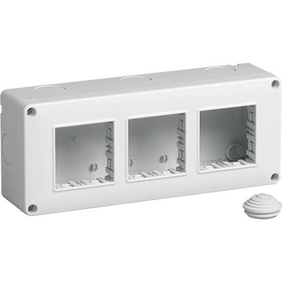 Vimar 14813 Caixa de Parede IP40 - 6 Módulos Vimar 14813 Caixa de Parede IP40 - 6 Módulos
