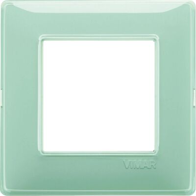 Vimar 14642.44 muurplaat - Schakelaarafdekking, Groen Vimar 14642.44 muurplaat - Schakelaarafdekking, Groen