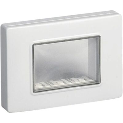 Placca da Parete Grigia Vimar - 3 Moduli IP55 per Serie Eikon, Plana, Arkè Placca da Parete Grigia Vimar - 3 Moduli IP55 per Serie Eikon, Plana, Arkè
