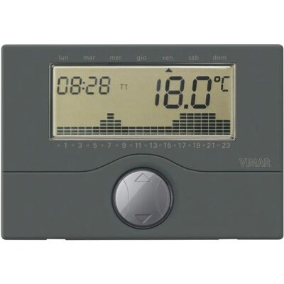 VIMAR - Termostato Programável - Antracite VIMAR - Termostato Programável - Antracite