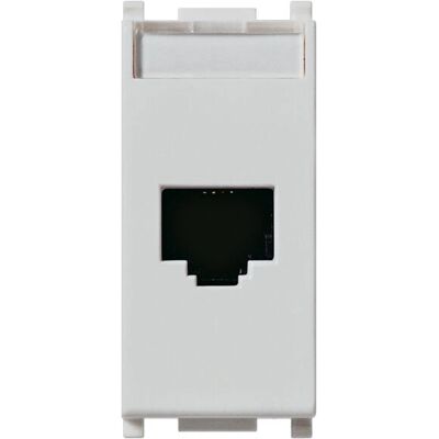 Vimar 14338.8.SL Wandplatte - RJ45 Cat5e UTP Buchse Vimar 14338.8.SL Wandplatte - RJ45 Cat5e UTP Buchse