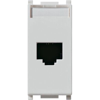 Vimar 14339.6.SL Srebrna osłona RJ45 Vimar 14339.6.SL Srebrna osłona RJ45