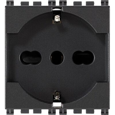 Vimar 19210 Graue Steckdose - Socket Outlet Vimar 19210 Graue Steckdose - Socket Outlet