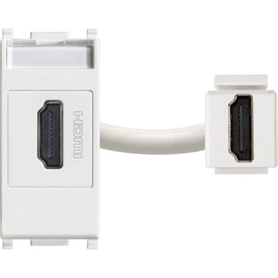 Vimar 14346 - Gniazdo HDMI - Białe - Standardowe Vimar 14346 - Gniazdo HDMI - Białe - Standardowe