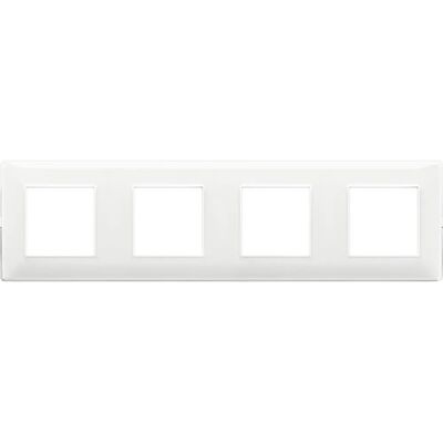 Vimar 14669.41 Placa de Pared - 8 Módulos - Blanco Vimar 14669.41 Placa de Pared - 8 Módulos - Blanco