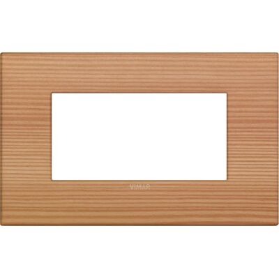 Vimar Larice Placca da Parete 4 Moduli - Copertura Interruttore Vimar Larice Placca da Parete 4 Moduli - Copertura Interruttore