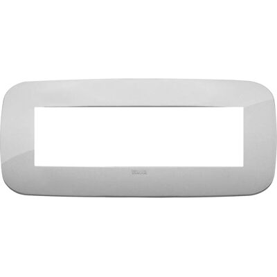 Vimar 19687.89 Placa de Pared - Tapa de Interruptor - Plata Vimar 19687.89 Placa de Pared - Tapa de Interruptor - Plata