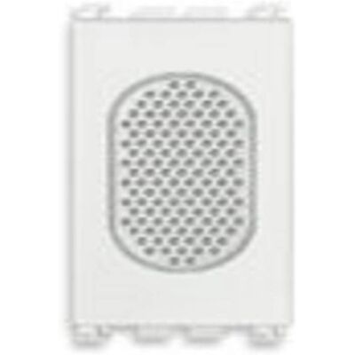 VIMAR 19375.B Bianco 12V Segnalatore acustico - Dispositivo di allarme VIMAR 19375.B Bianco 12V Segnalatore acustico - Dispositivo di allarme
