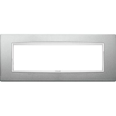 Vimar 20657.C13 Placa de Pared - Antracita - 7 Módulos Vimar 20657.C13 Placa de Pared - Antracita - 7 Módulos