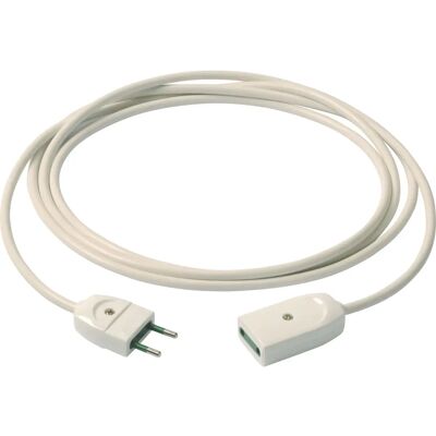 Vimar 0P32332.B Verlengkabel - 2x0,75mm², 3m, Wit Vimar 0P32332.B Verlengkabel - 2x0,75mm², 3m, Wit