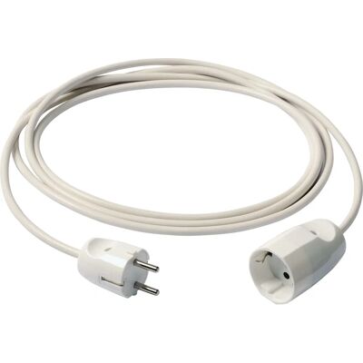 Vimar 0P32392.B Cable de extensión 3m, Blanco, Schuko y P30 Vimar 0P32392.B Cable de extensión 3m, Blanco, Schuko y P30