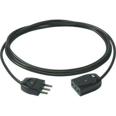 Vimar 0P32385 Prolunga di corrente - 3M Nero - Power Extension Vimar 0P32385 Prolunga di corrente - 3M Nero - Power Extension