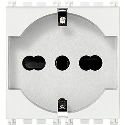 Vimar 0R19210.B Universal Power Outlet - 2P+T 16A 250V Vimar 0R19210.B Universal Power Outlet - 2P+T 16A 250V