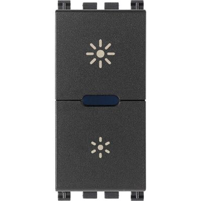 Vimar 19135.1 Dimmer universal cinza 230V - Dimmer Vimar 19135.1 Dimmer universal cinza 230V - Dimmer