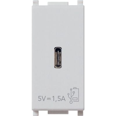 Vimar 14292.C.SL Srebrny zasilacz USB-C Vimar 14292.C.SL Srebrny zasilacz USB-C