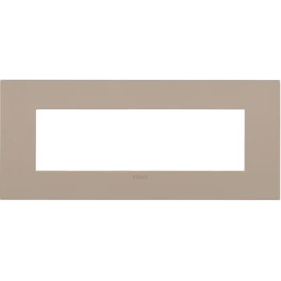 Vimar 19957.32 Placca da muro - 7 moduli - Metallo - Beige Vimar 19957.32 Placca da muro - 7 moduli - Metallo - Beige