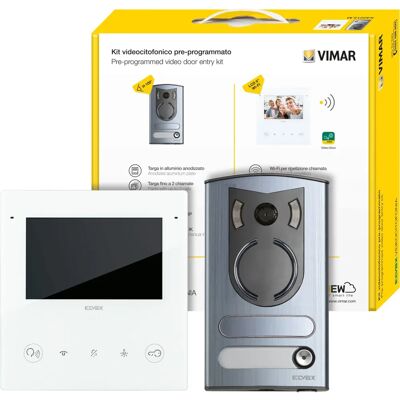 Vimar K40515.M Accessoire Interphone - Vidéo Couleur 2 Fils Wi-Fi Compatible - Publicité Vimar K40515.M Accessoire Interphone - Vidéo Couleur 2 Fils Wi-Fi Compatible - Publicité