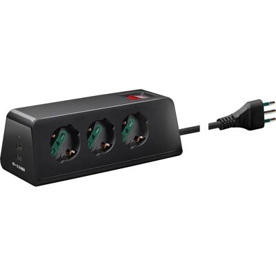 VIMAR Modèle 00608.CC Multiprise avec USB - Multiprise VIMAR Modèle 00608.CC Multiprise avec USB - Multiprise