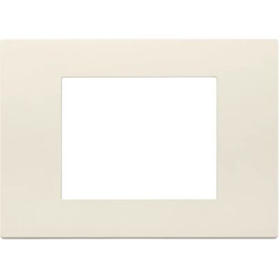 Vimar 30653.01 Cubierta de interruptor beige de 3 módulos - Placa Vimar 30653.01 Cubierta de interruptor beige de 3 módulos - Placa