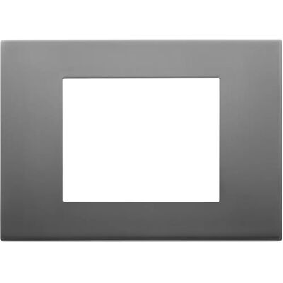 Vimar 30653.72 Placca in acciaio inox - Copriforo Vimar 30653.72 Placca in acciaio inox - Copriforo