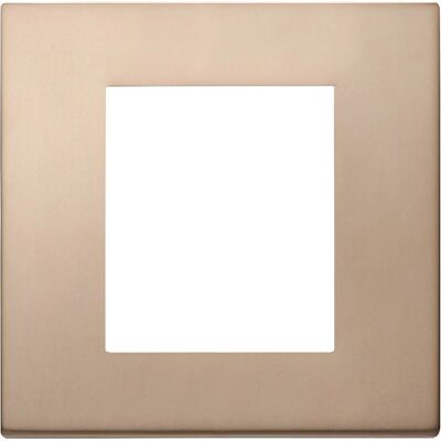 Vimar 30642.71 Placca da Parete - Copertura Interruttore - Metallo - Bronzo Vimar 30642.71 Placca da Parete - Copertura Interruttore - Metallo - Bronzo