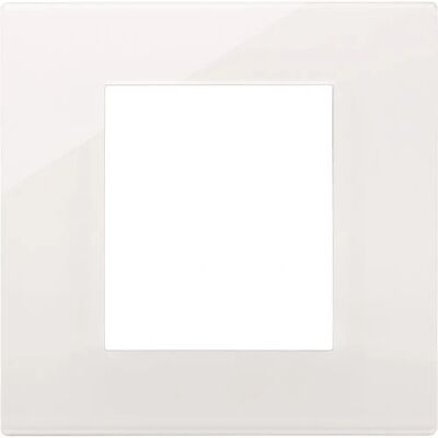 Vimar 30642.40 Placca da parete - 2 moduli - Bianco Vimar 30642.40 Placca da parete - 2 moduli - Bianco
