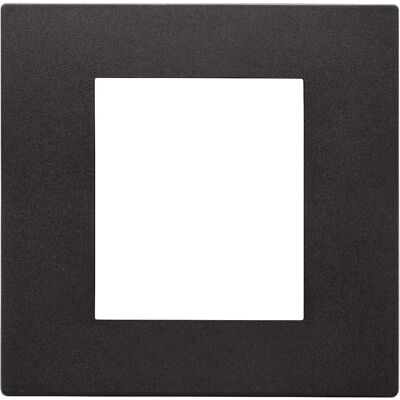 Vimar 30642.02 Wall Plate - 2 Modules, Black Vimar 30642.02 Wall Plate - 2 Modules, Black