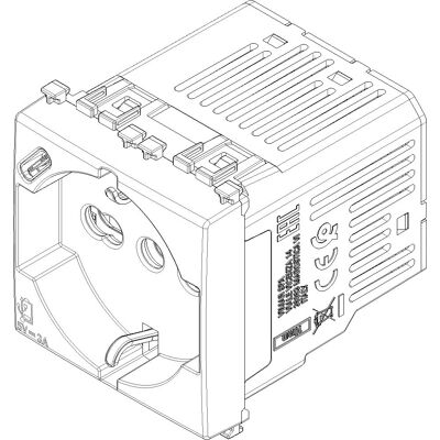 Vimar 19210.USB.B - Universal Socket with USB-C Vimar 19210.USB.B - Universal Socket with USB-C