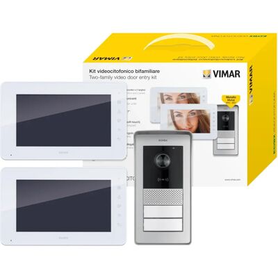 Vimar Elvox K42931 - Kit Videocitofono per 2-4 Famiglie con RFID Vimar Elvox K42931 - Kit Videocitofono per 2-4 Famiglie con RFID