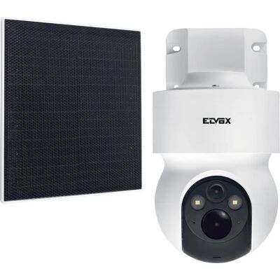 Caméra PTZ motorisée extérieure LTE 4G Vimar Elvox Tvcc - Alimentée par solaire Caméra PTZ motorisée extérieure LTE 4G Vimar Elvox Tvcc - Alimentée par solaire