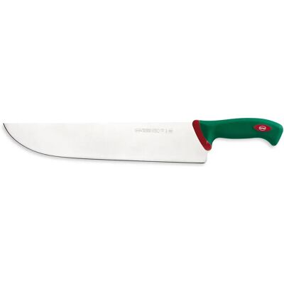 Coltello Affettare Carne Sanelli Premana Professionale - 36cm, Verde/Rosso Coltello Affettare Carne Sanelli Premana Professionale - 36cm, Verde/Rosso