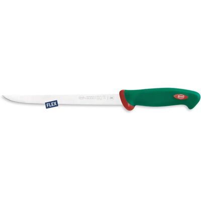 Couteau à filet de poisson Sanelli Premana - 22cm Vert - Professionnel Couteau à filet de poisson Sanelli Premana - 22cm Vert - Professionnel
