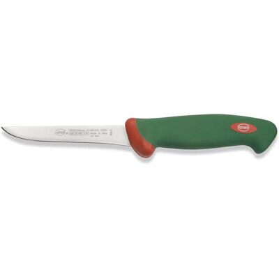 Sanelli Premana Professioneel Ontboneermes - 12cm, Groen/Rood Handvat Sanelli Premana Professioneel Ontboneermes - 12cm, Groen/Rood Handvat
