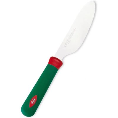 Couteau Professionnel Premana Sanelli - 11cm Vert/Rouge, Poignée Ergonomique Couteau Professionnel Premana Sanelli - 11cm Vert/Rouge, Poignée Ergonomique