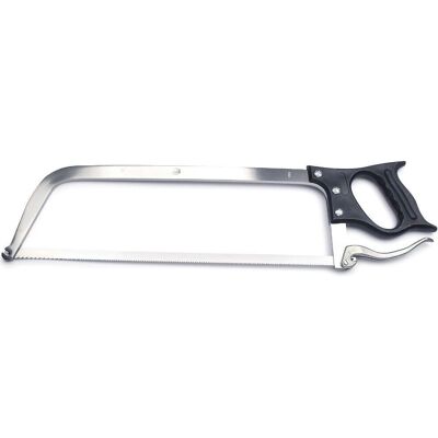 Scie de Boucher SANELLI 45cm Acier Inoxydable - Outil de Charcuterie - Publicité Scie de Boucher SANELLI 45cm Acier Inoxydable - Outil de Charcuterie - Publicité