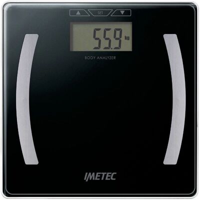 Imetec Analyseur Corporel Noir ES7 400 - Balance Imetec Analyseur Corporel Noir ES7 400 - Balance