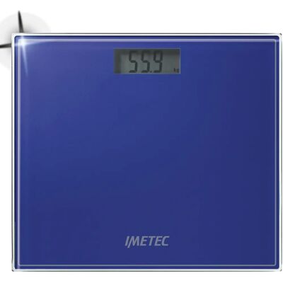 Imetec ES1 100 Blauwe personenweegschaal - Personal Scale Imetec ES1 100 Blauwe personenweegschaal - Personal Scale