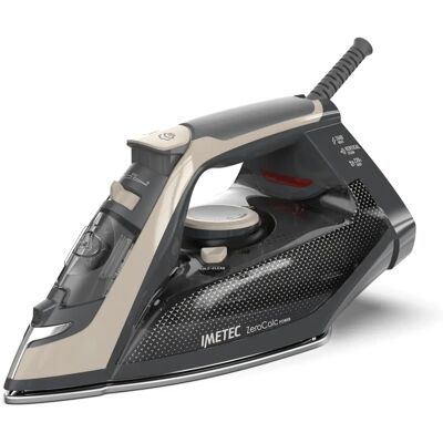 IMETEC - Zerocalc Power - 2600W - Piastra Acciaio satinato - Ferro da stiro a vapore IMETEC - Zerocalc Power - 2600W - Piastra Acciaio satinato - Ferro da stiro a vapore