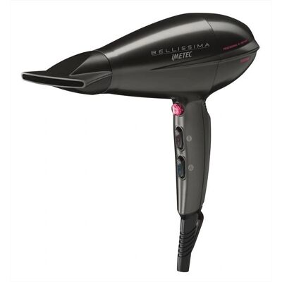 Asciugacapelli Imetec Bellissima - Antracite - 2300W - Diffusore - Professionale Asciugacapelli Imetec Bellissima - Antracite - 2300W - Diffusore - Professionale