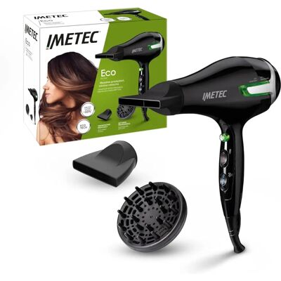 Imetec Eco Se9 1000 Schwarz - Haartrockner - 1400 W Imetec Eco Se9 1000 Schwarz - Haartrockner - 1400 W