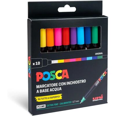 Posca Marker Set - 10 Bunte Farben - Marker Posca Marker Set - 10 Bunte Farben - Marker