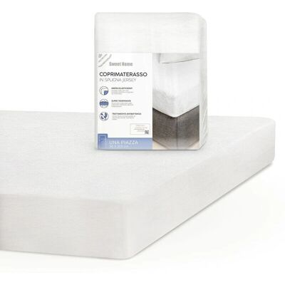 SWEET HOME Drap-housse - Respirant, Antibactérien, Coins Extensibles - Lit Simple SWEET HOME Drap-housse - Respirant, Antibactérien, Coins Extensibles - Lit Simple