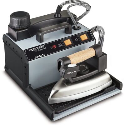 Polti Vaporella 2H Professional - Schwarz, Grau - Dampfbügeleisen mit Warmwasserboiler Polti Vaporella 2H Professional - Schwarz, Grau - Dampfbügeleisen mit Warmwasserboiler