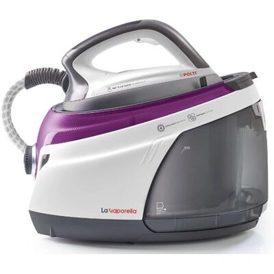 Polti Vaporella XM80R - Cinza, Violeta - Ferro a vapor com caldeira Polti Vaporella XM80R - Cinza, Violeta - Ferro a vapor com caldeira