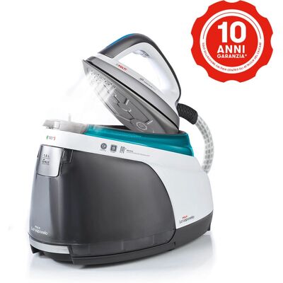 Polti XT100C - Szürke, Türkiz, Fehér - Gőzölős vas Polti XT100C - Szürke, Türkiz, Fehér - Gőzölős vas