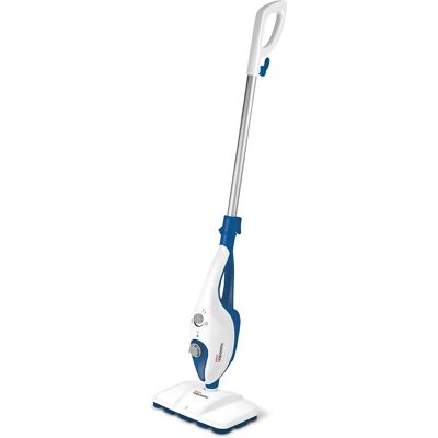 Polti SV210 - Bleu, Blanc - Balai vapeur - Publicité Polti SV210 - Bleu, Blanc - Balai vapeur - Publicité