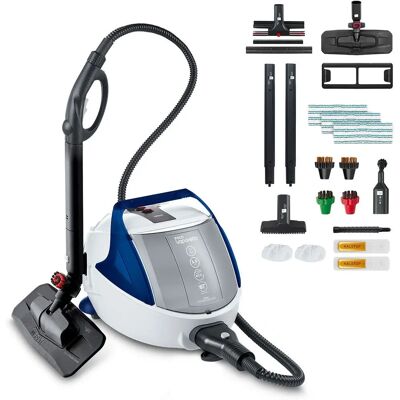 Polti Vaporetto Pro 100 Eco Power - Czarny, Niebieski, Biały - Odkurzacz parowy cylinder Polti Vaporetto Pro 100 Eco Power - Czarny, Niebieski, Biały - Odkurzacz parowy cylinder