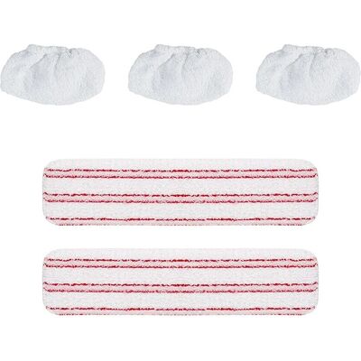 Kit de Chiffons Microfibre et Velours Vaporetto Polti Kit de Chiffons Microfibre et Velours Vaporetto Polti