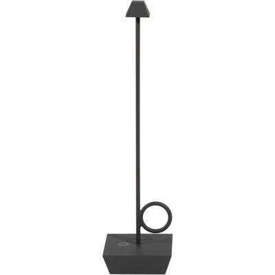 Broggi lámpara recargable antracita - Lámpara de mesa Broggi lámpara recargable antracita - Lámpara de mesa